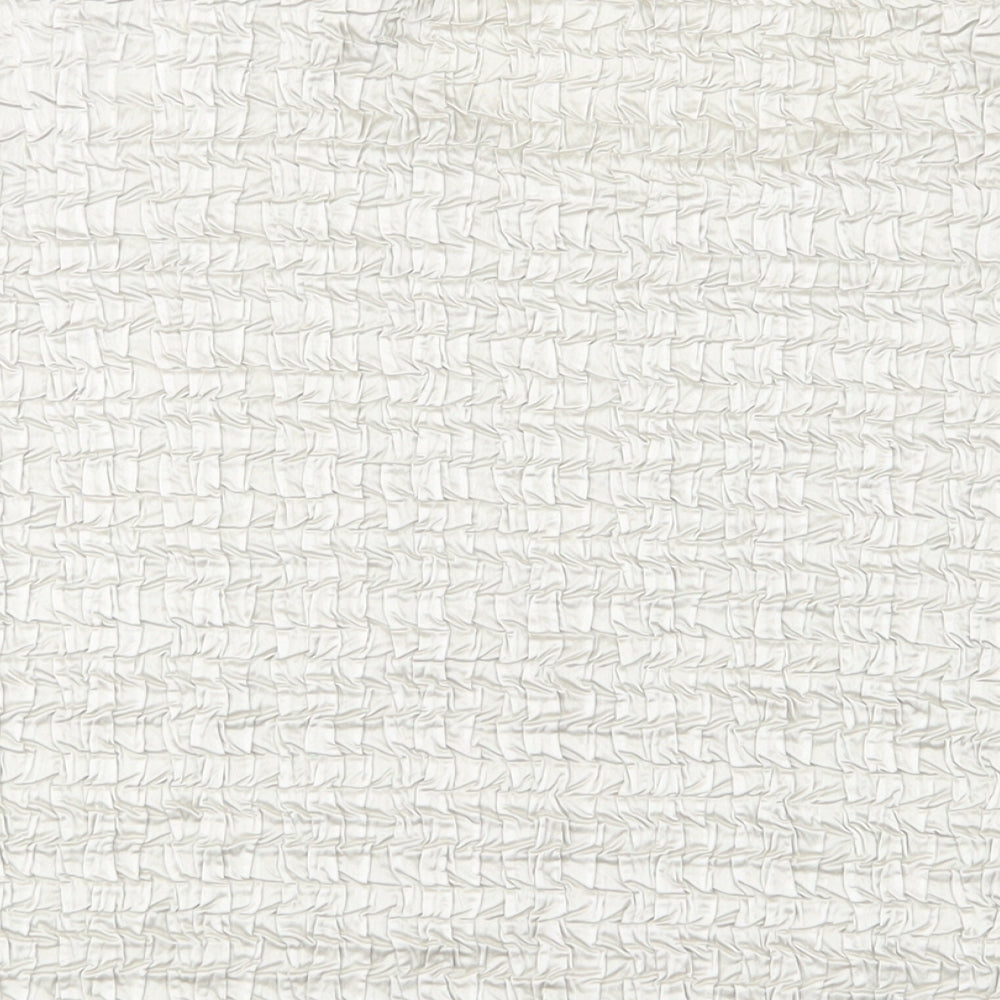 Chanti Womens Silver Polyester Basic T-Shirt Size L Crew Neck - Pleated