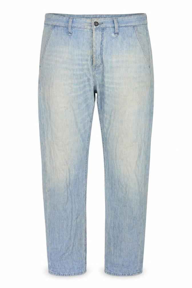 Osaka Womens Blue Cotton Straight Jeans Size 31 in L30 in Regular Zip