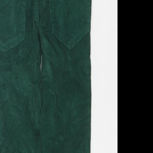 tuc tuc Girls Green Cotton Chino Trousers Size 4 Years Regular Zip