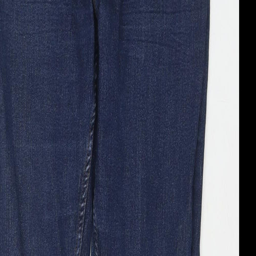NEXT Boys Blue Cotton Straight Jeans Size 13 Years L28 in Regular Zip