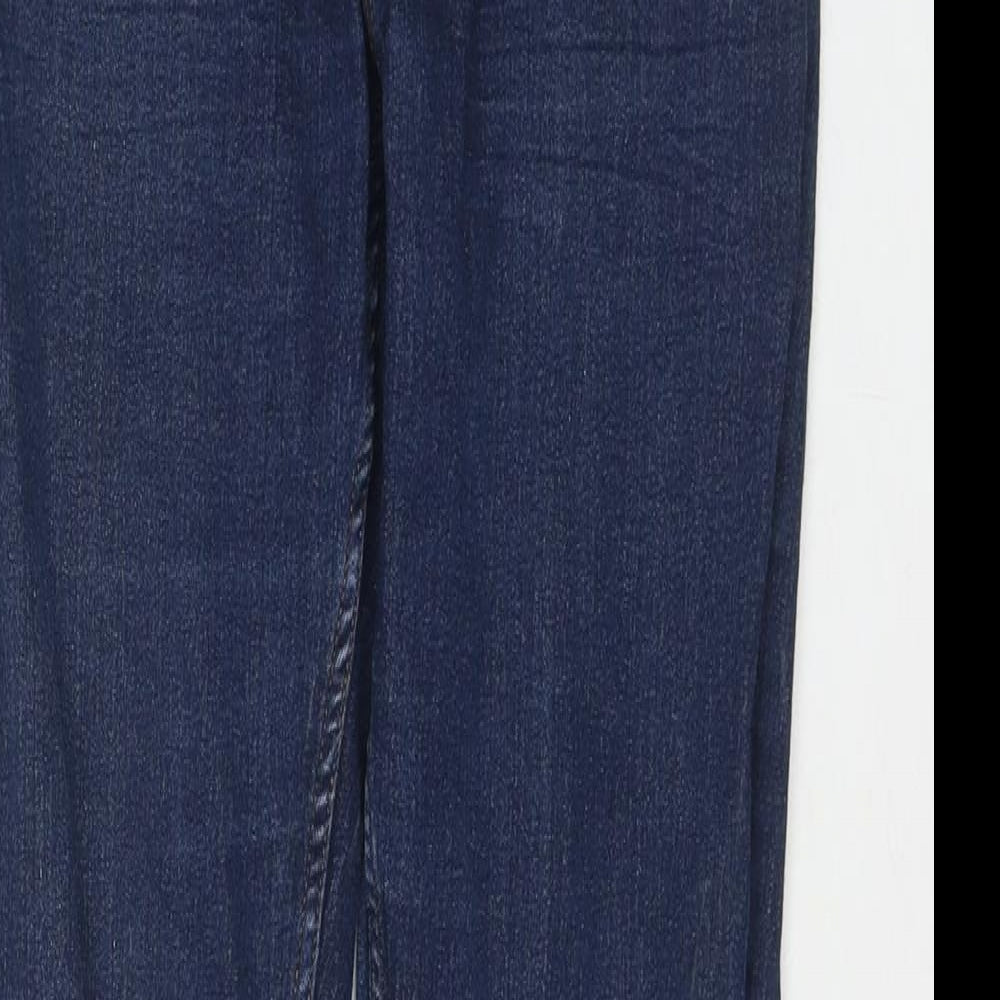 NEXT Boys Blue Cotton Straight Jeans Size 13 Years L28 in Regular Zip