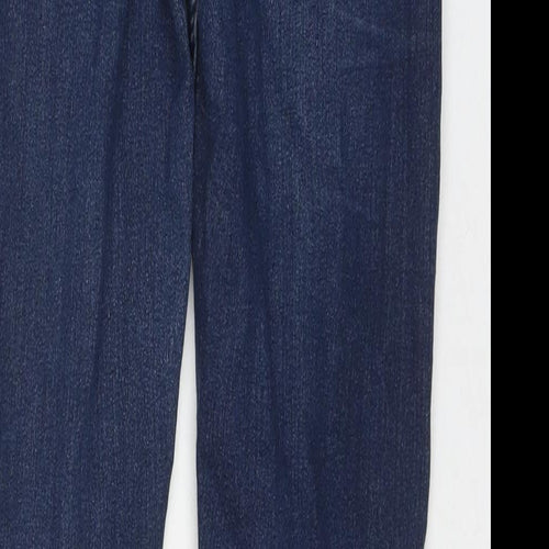NEXT Boys Blue Cotton Straight Jeans Size 13 Years L28 in Regular Zip