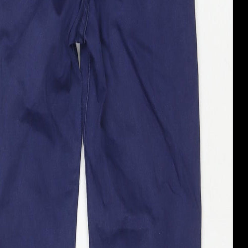 Fashion Denim Womens Blue Cotton Skinny Jeans Size M L26 in Regular Zip