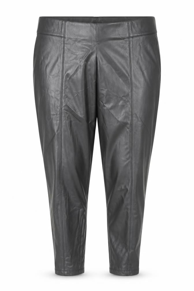 Marks and Spencer Womens Black Polyester Pedal Pusher Trousers Size 20 L27 in Regular