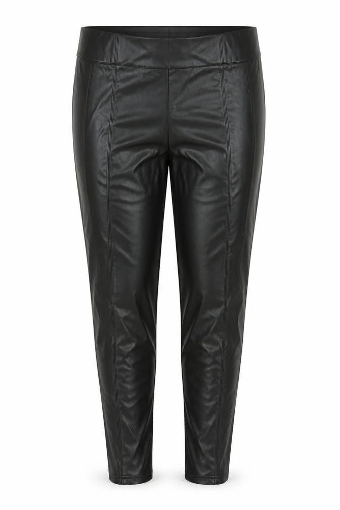 Marks and Spencer Womens Black Polyester Pedal Pusher Trousers Size 20 L27 in Regular
