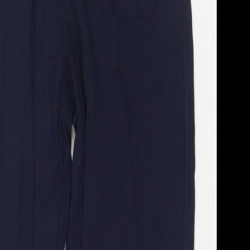 Marks and Spencer Womens Blue Viscose Jogger Leggings Size 6 L28 in