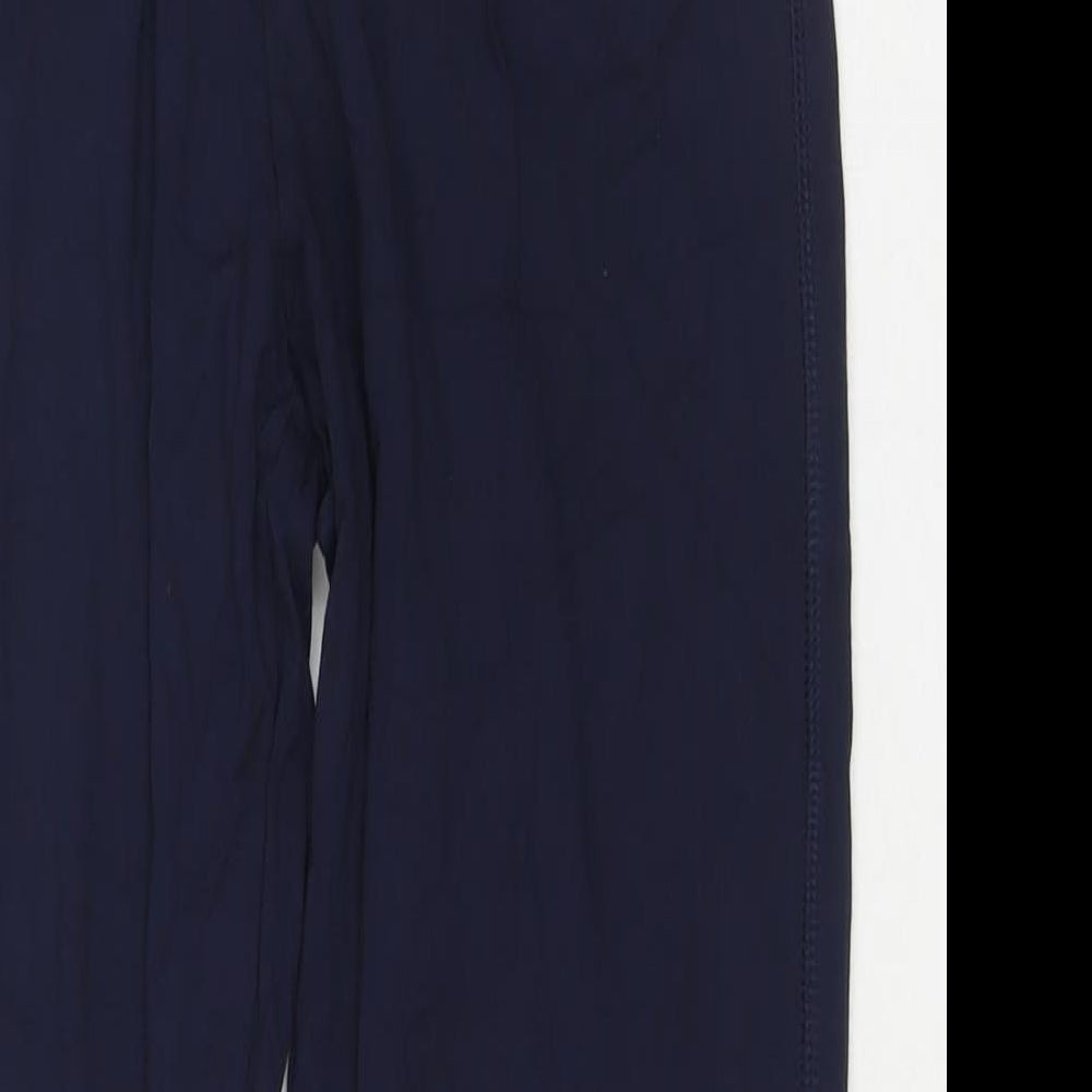 Marks and Spencer Womens Blue Viscose Jogger Leggings Size 6 L28 in