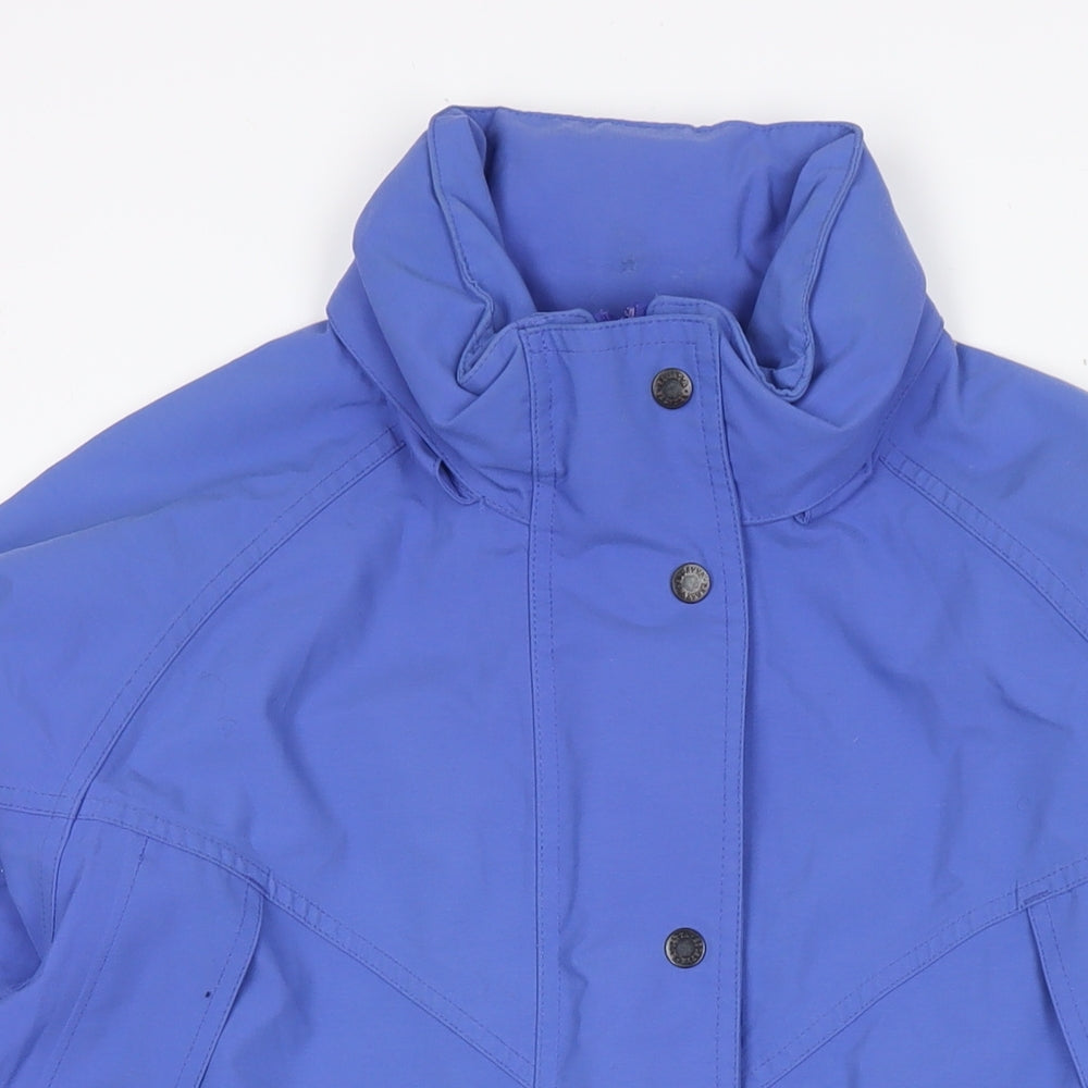 Regatta Womens Blue Jacket Size M Zip - Vintage Estimated size M/L