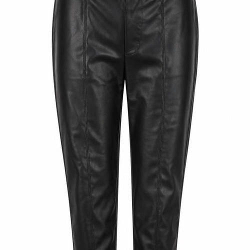 Marks and Spencer Womens Black Polyester Pedal Pusher Trousers Size 18 L26 in Regular