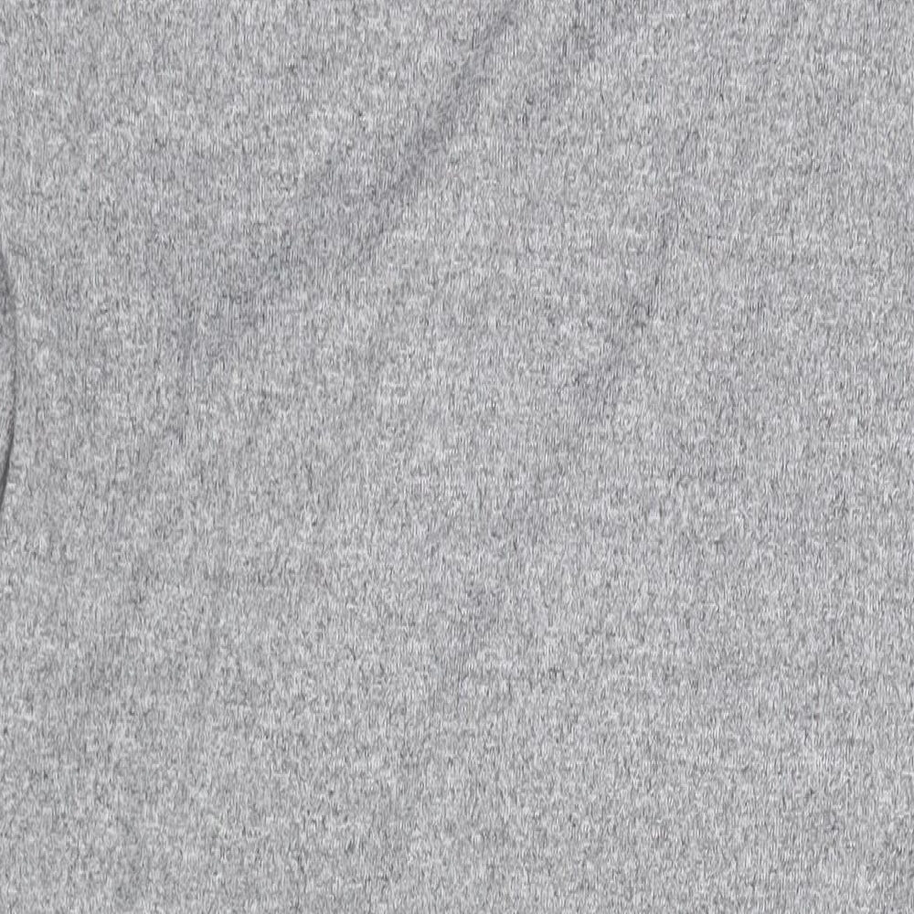 Marks and Spencer Womens Grey Polyester Jumper Dress Size 20 Round Neck Pullover