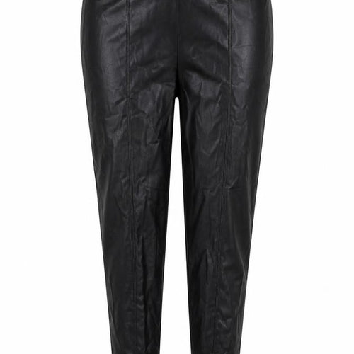 Marks and Spencer Womens Black Polyester Trousers Size 18 L24 in Regular - Short