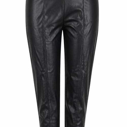 Marks and Spencer Womens Black Polyester Pedal Pusher Trousers Size 20 L27 in Regular