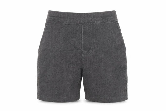 Listers Boys Grey Polyester Bermuda Shorts Size 4-5 Years Regular