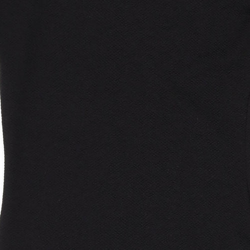 Dorothy Perkins Womens Black Polyester Bodycon Size 12 Round Neck Pullover