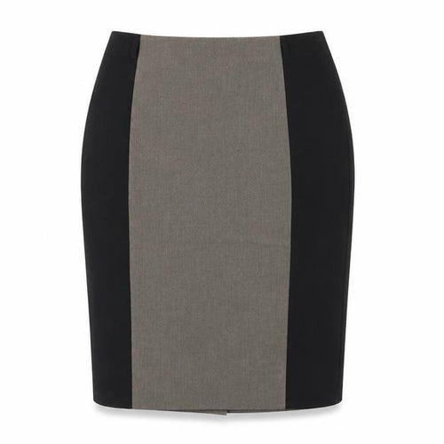 Marks and Spencer Womens Black Polyester Straight & Pencil Skirt Size 12 Zip
