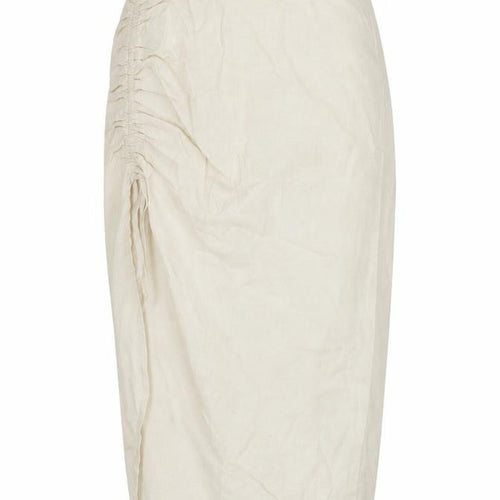 In the Style Womens Beige Polyester Straight & Pencil Skirt Size 10 Zip