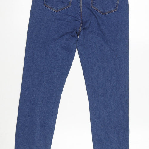 365 Denim Womens Blue Cotton Jegging Leggings Size 8 L27 in
