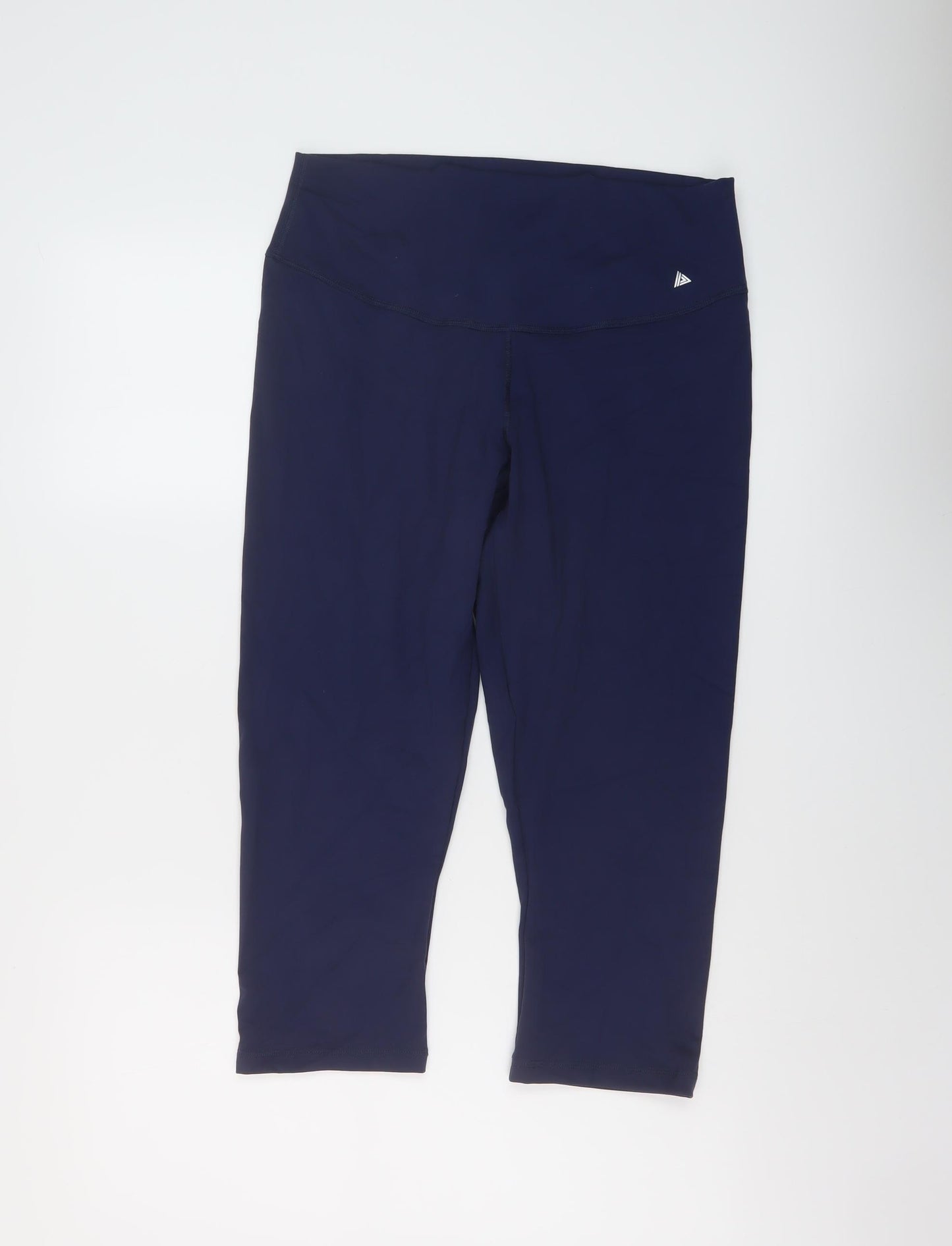 NEXT Womens Blue Nylon Capri Leggings Size 16 L20 in Regular Pullover