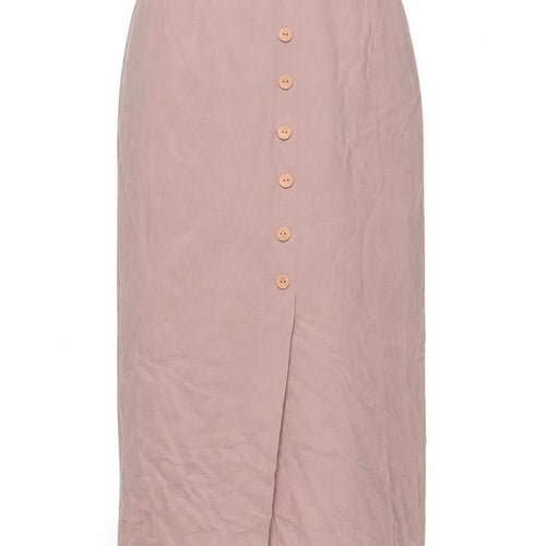 Etam Womens Ivory Polyester Straight & Pencil Skirt Size 12 Zip
