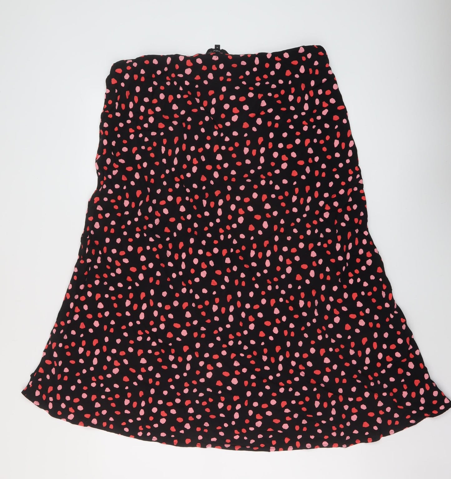 NEXT Womens Multicoloured Geometric Viscose A-Line Skirt Size 18