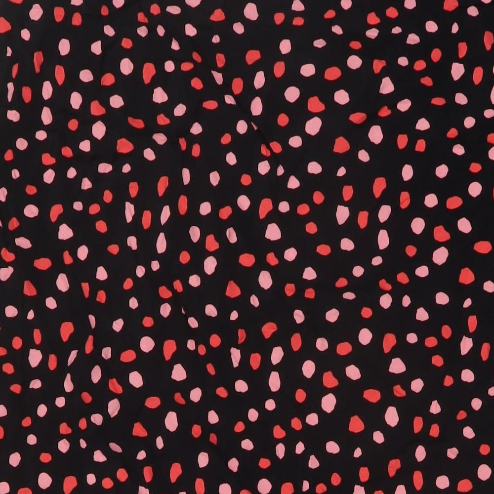 NEXT Womens Multicoloured Geometric Viscose A-Line Skirt Size 18