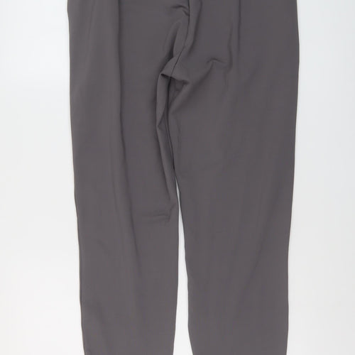 11 degrees Mens Grey Polyester Sweatpants Trousers Size L L30 in Regular