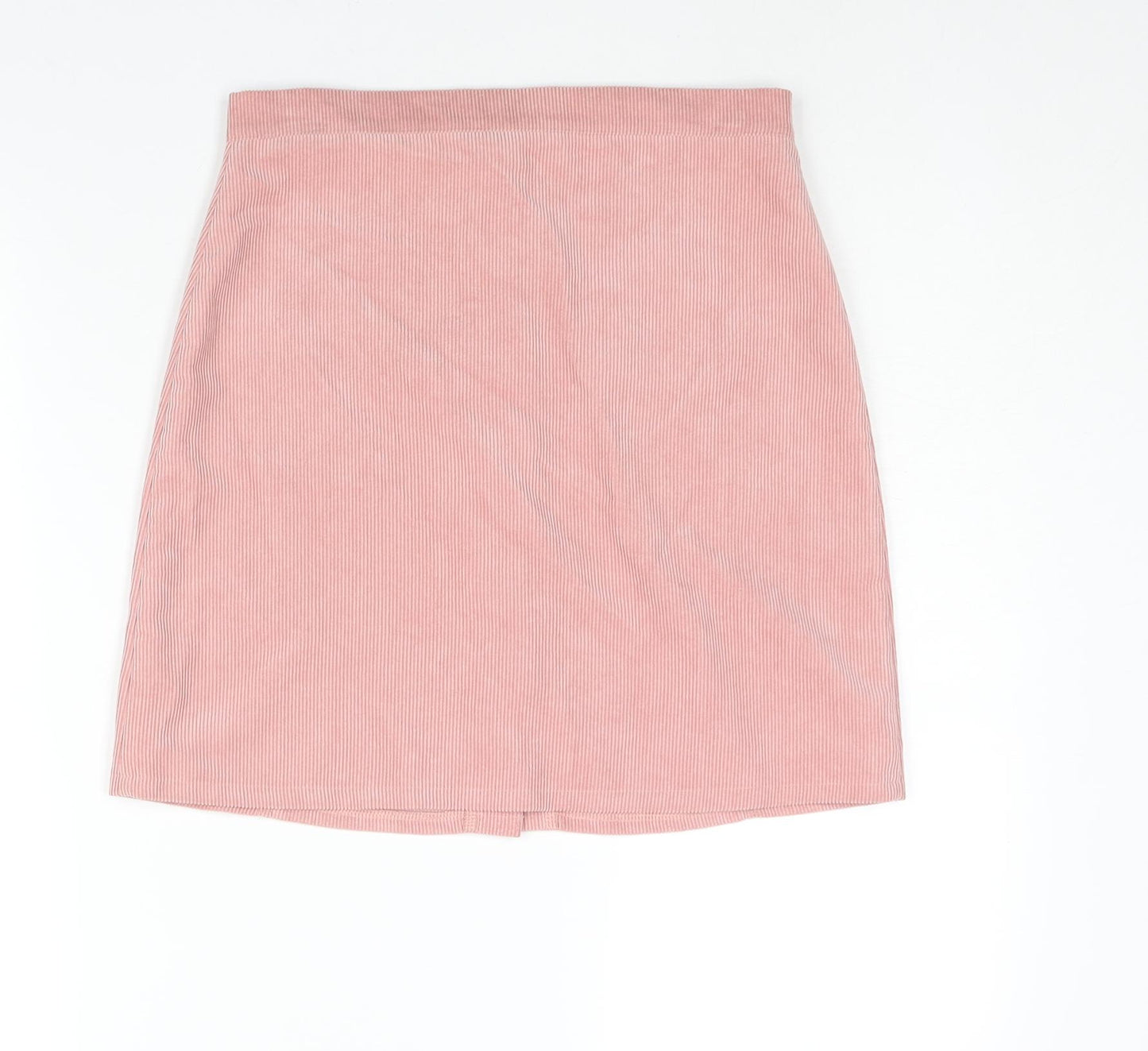 Candy Couture Girls Pink Polyester A-Line Skirt Size 13 Years Regular Button