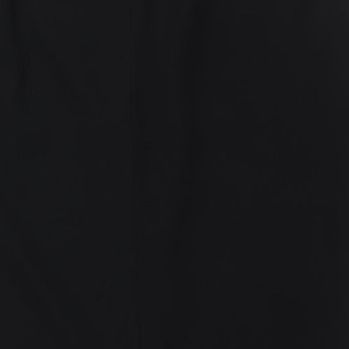 Casual Corner Annex Womens Black Acetate Straight & Pencil Skirt Size 14 Zip - Vented