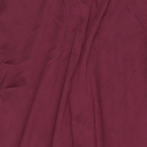 Kin Womens Purple Cotton Jumper Dress Size XL Crew Neck Pullover