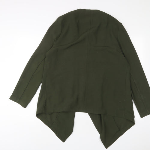Dorothy Perkins Womens Green Jacket Blazer Size 8 - Open Back