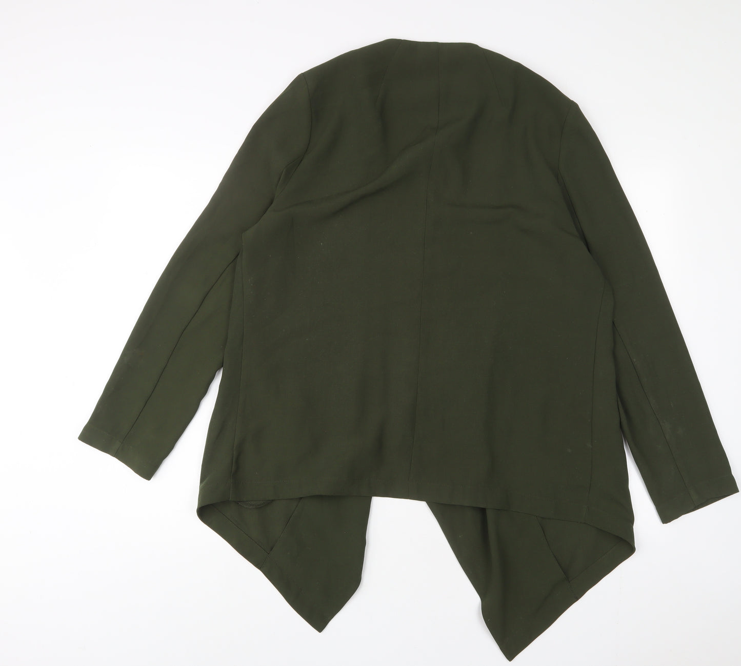 Dorothy Perkins Womens Green Jacket Blazer Size 8 - Open Back