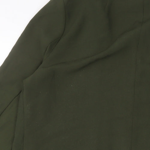 Dorothy Perkins Womens Green Jacket Blazer Size 8 - Open Back