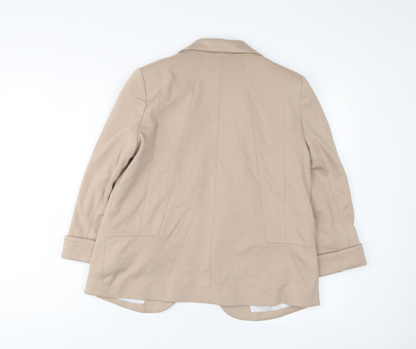 Wallis Womens Beige Jacket Blazer Size 10 - Open