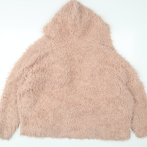 Pull&Bear Womens Pink Jacket Size S - Open