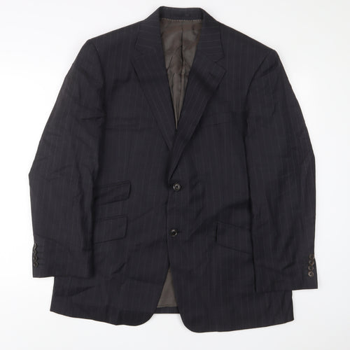 Austin Reed Mens Grey Wool Jacket Suit Jacket Size 42 Regular