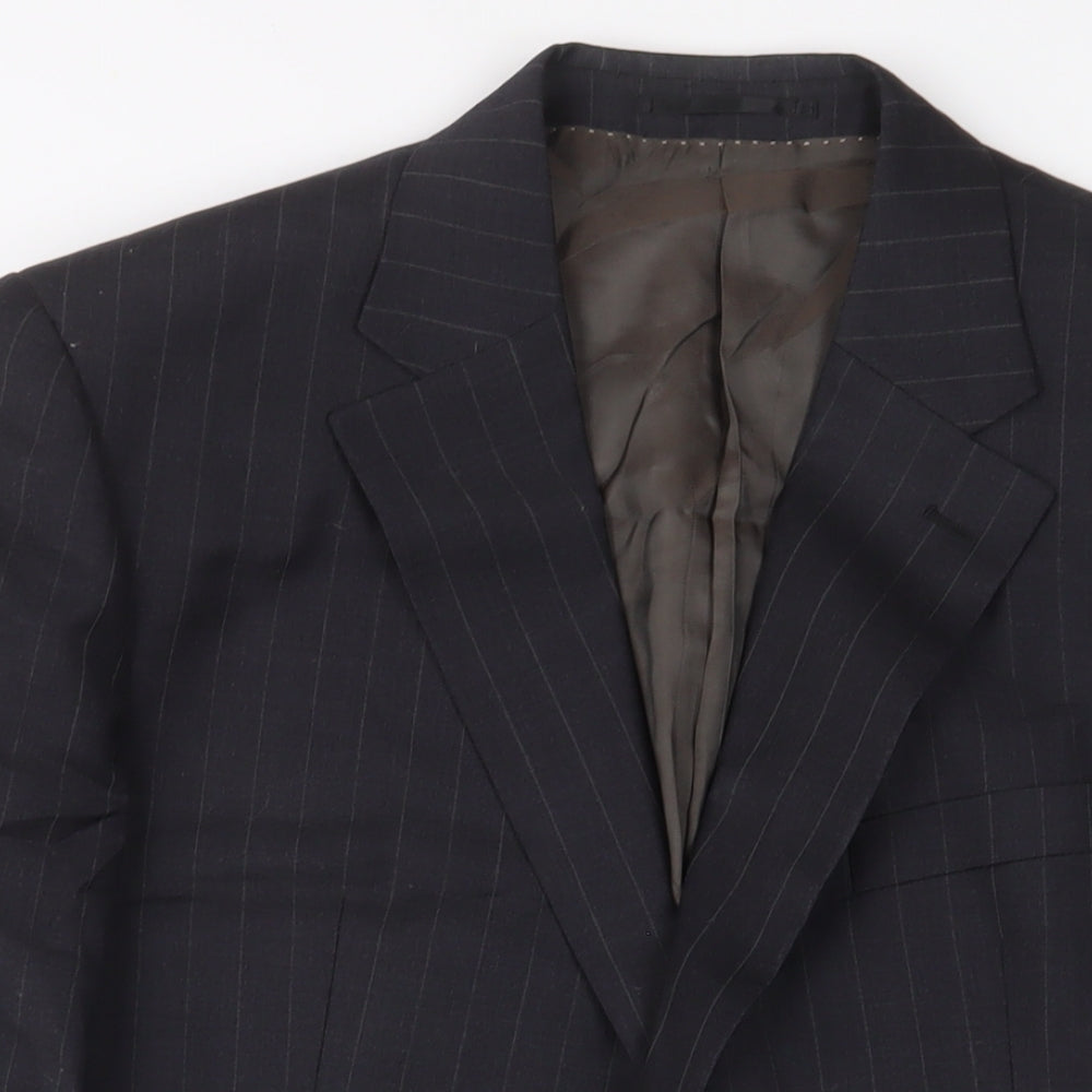 Austin Reed Mens Grey Wool Jacket Suit Jacket Size 42 Regular