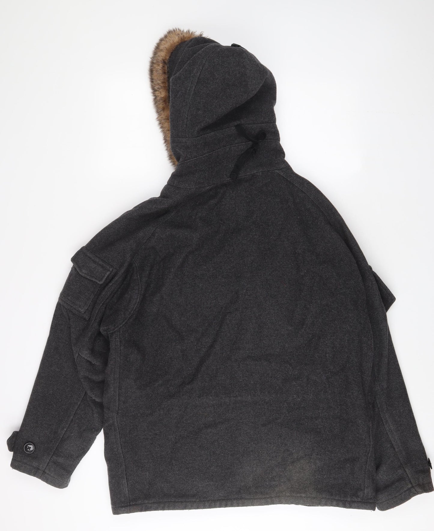 Gap Mens Grey Jacket Coat Size S Zip