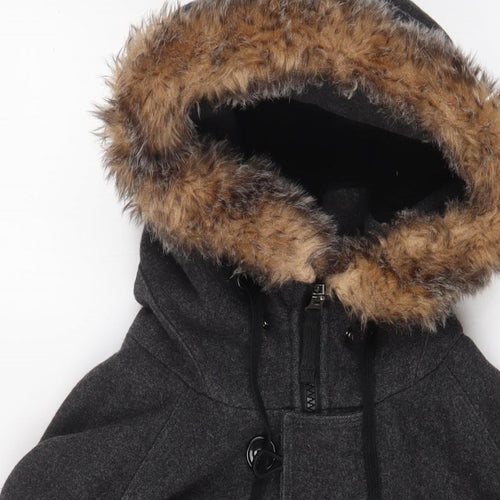 Gap Mens Grey Jacket Coat Size S Zip