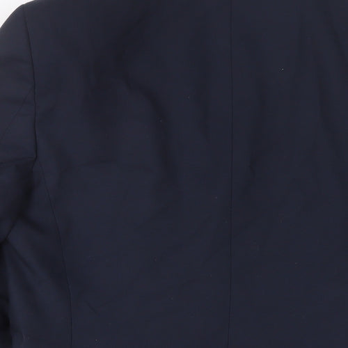 NEXT Mens Blue Polyester Jacket Suit Jacket Size 40 Regular