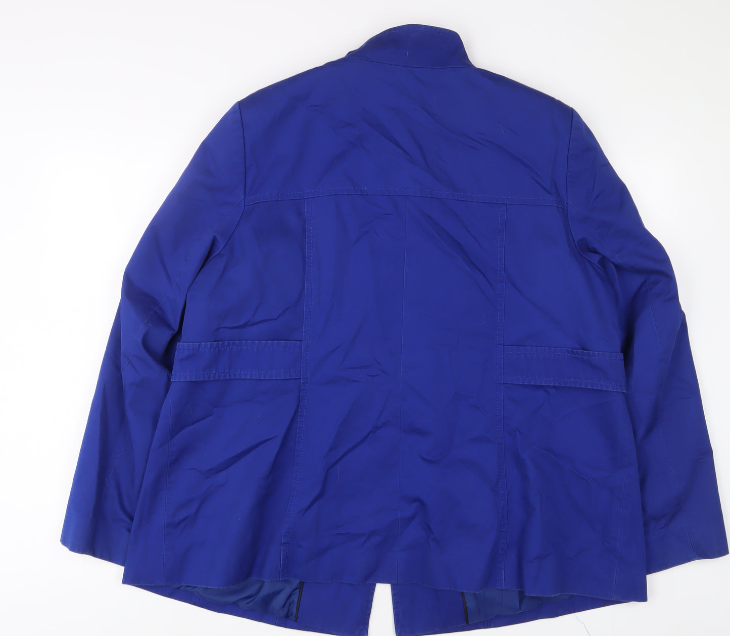 Marks and Spencer Womens Blue Jacket Size 22 Button