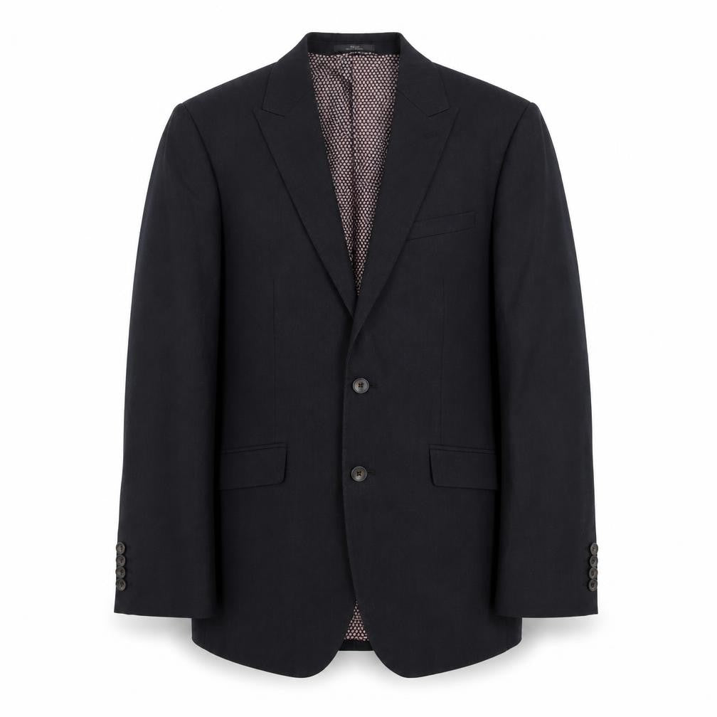 Marks & Spencer Mens Grey Polyester Jacket Suit Jacket Size 36 Regular - Inside Pockets