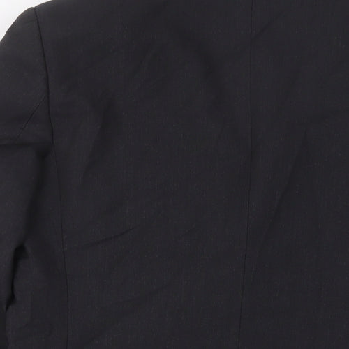 Marks and Spencer Mens Grey Polyester Jacket Suit Jacket Size 36 Regular - Inside Pockets