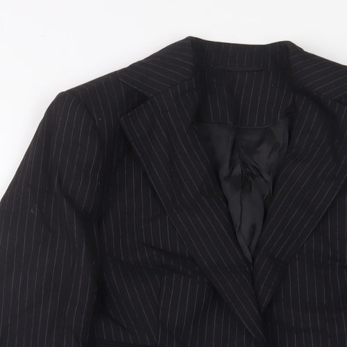 Austin Reed Womens Black Jacket Blazer Size 8 Button