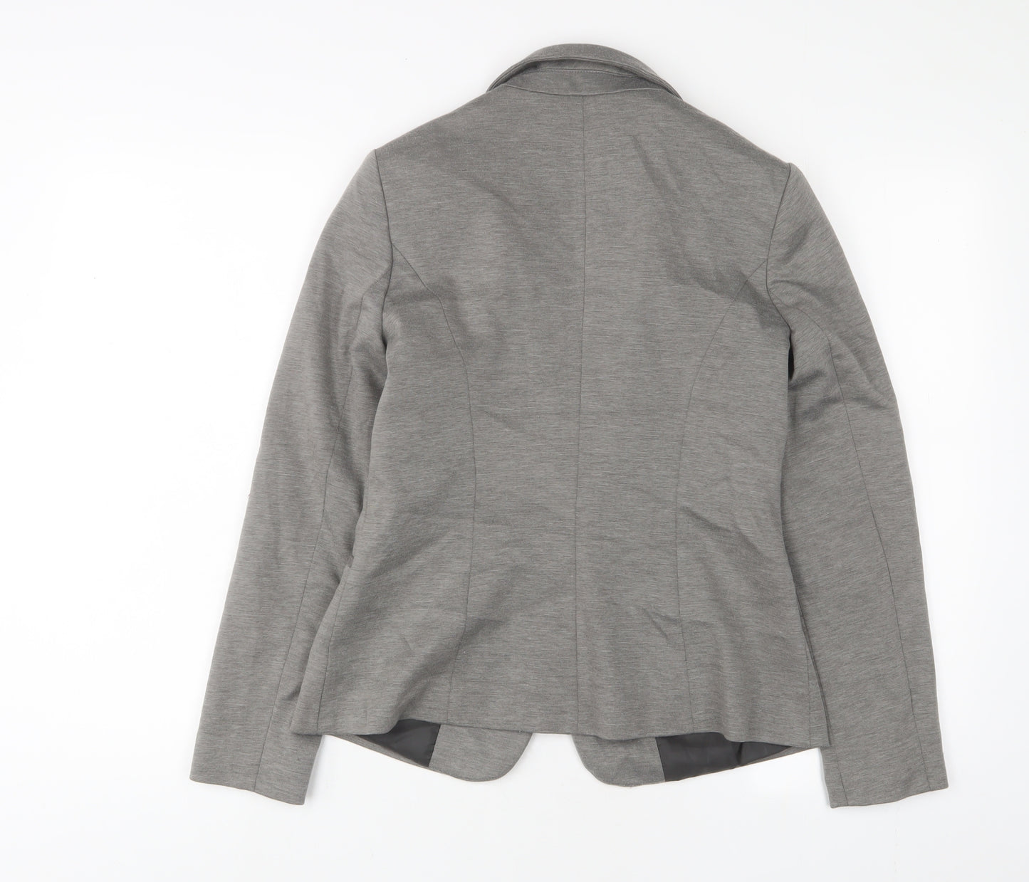 Dorothy Perkins Womens Grey Jacket Blazer Size 8 Button