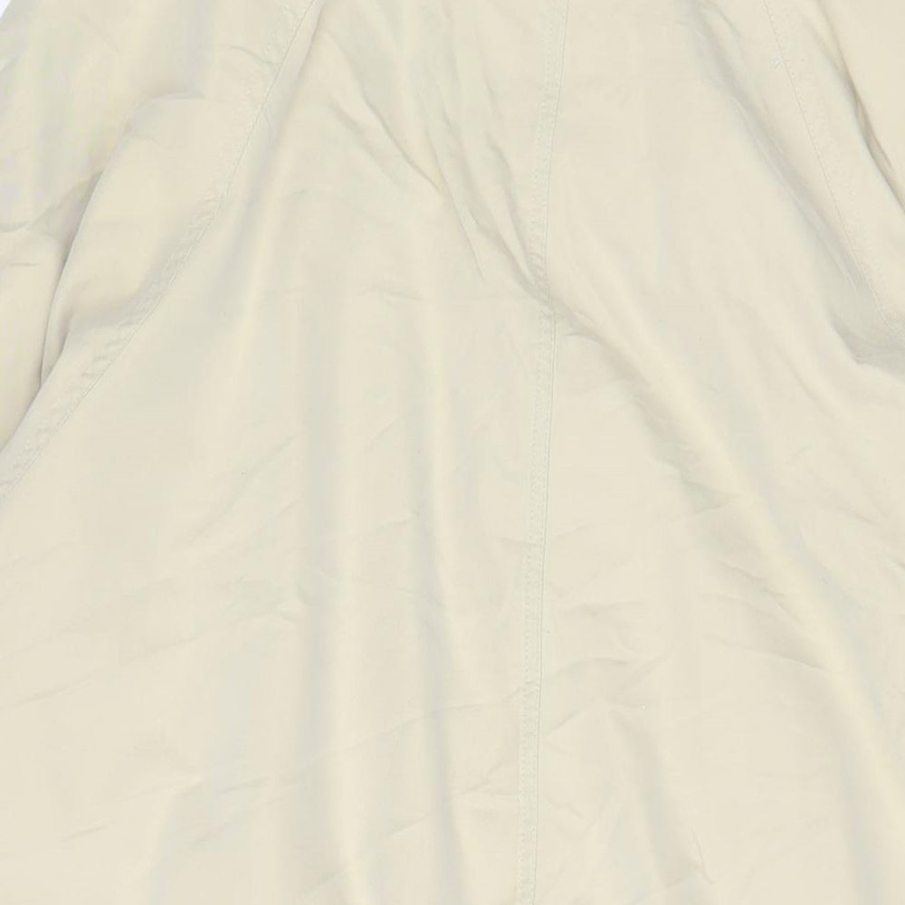 Marella Womens Beige Jacket Size 12 Button