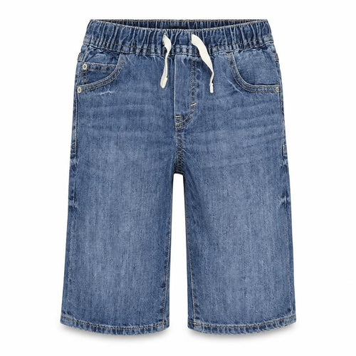 Gap Girls Blue 100% Cotton Bermuda Shorts Size 10-11 Years L11 in Extra-Slim