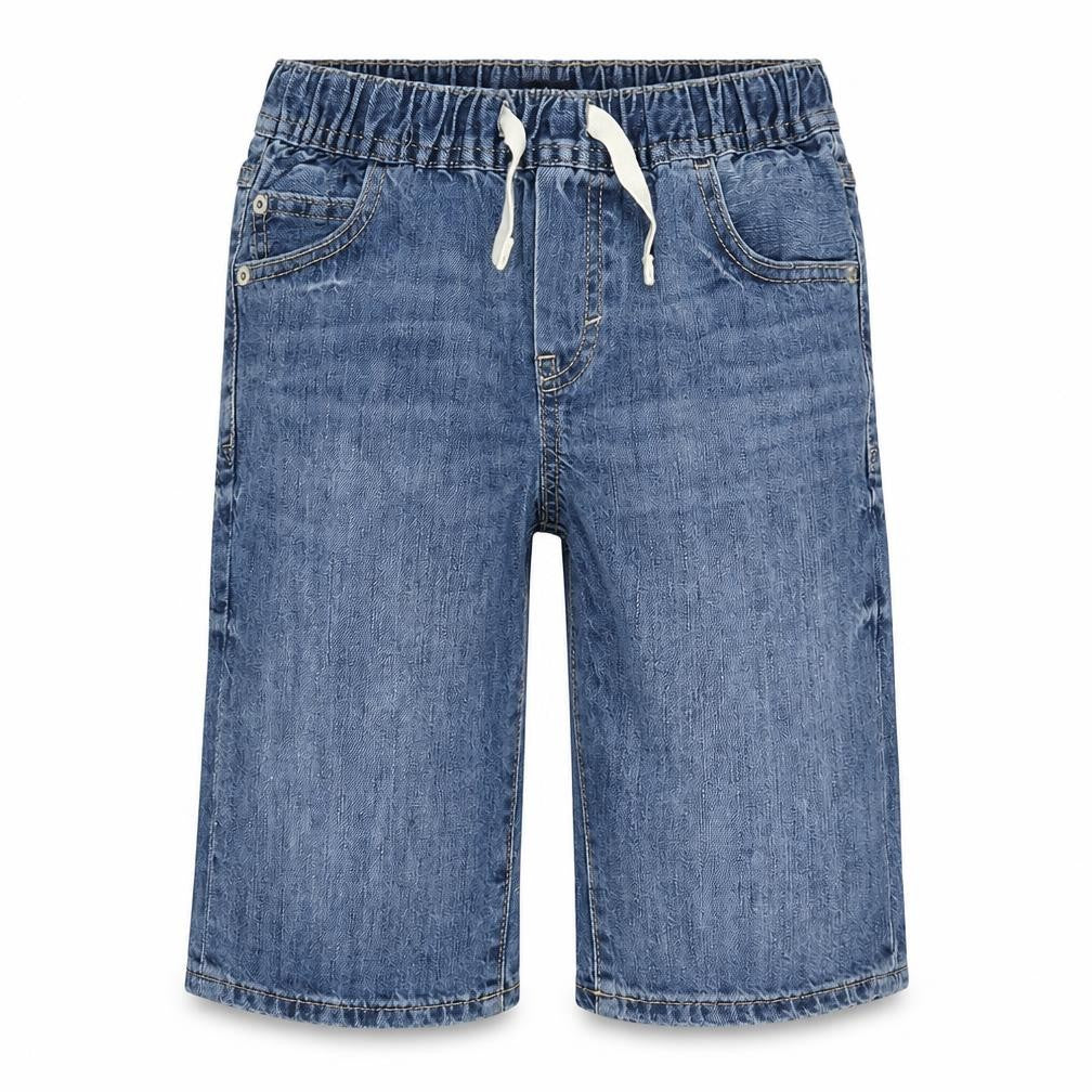 Gap Girls Blue 100% Cotton Bermuda Shorts Size 10-11 Years L11 in Extra-Slim