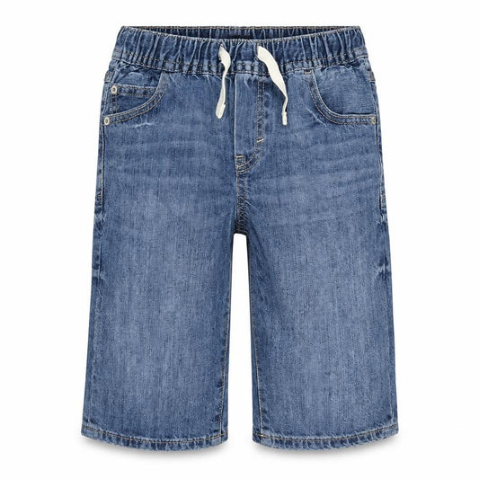 Gap Girls Blue 100% Cotton Bermuda Shorts Size 10-11 Years L11 in Extra-Slim