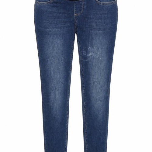 Seraphine Womens Blue Cotton Blend Jegging Jeans Size 8 L29 in Regular