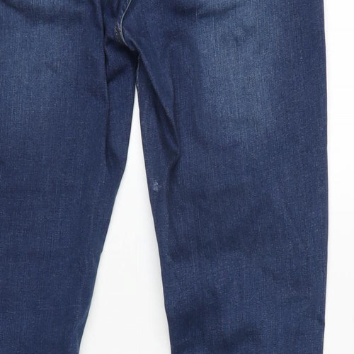Seraphine Womens Blue Cotton Blend Jegging Jeans Size 8 L29 in Regular